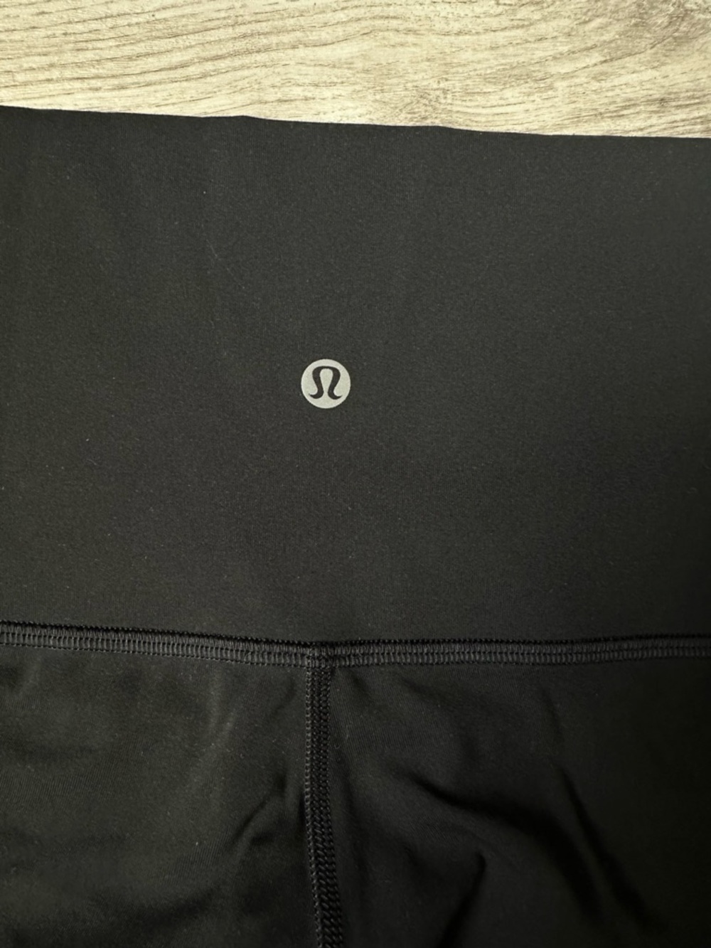 Lululemon Black Crop Leggings Size 10 - Picture 2 of 7